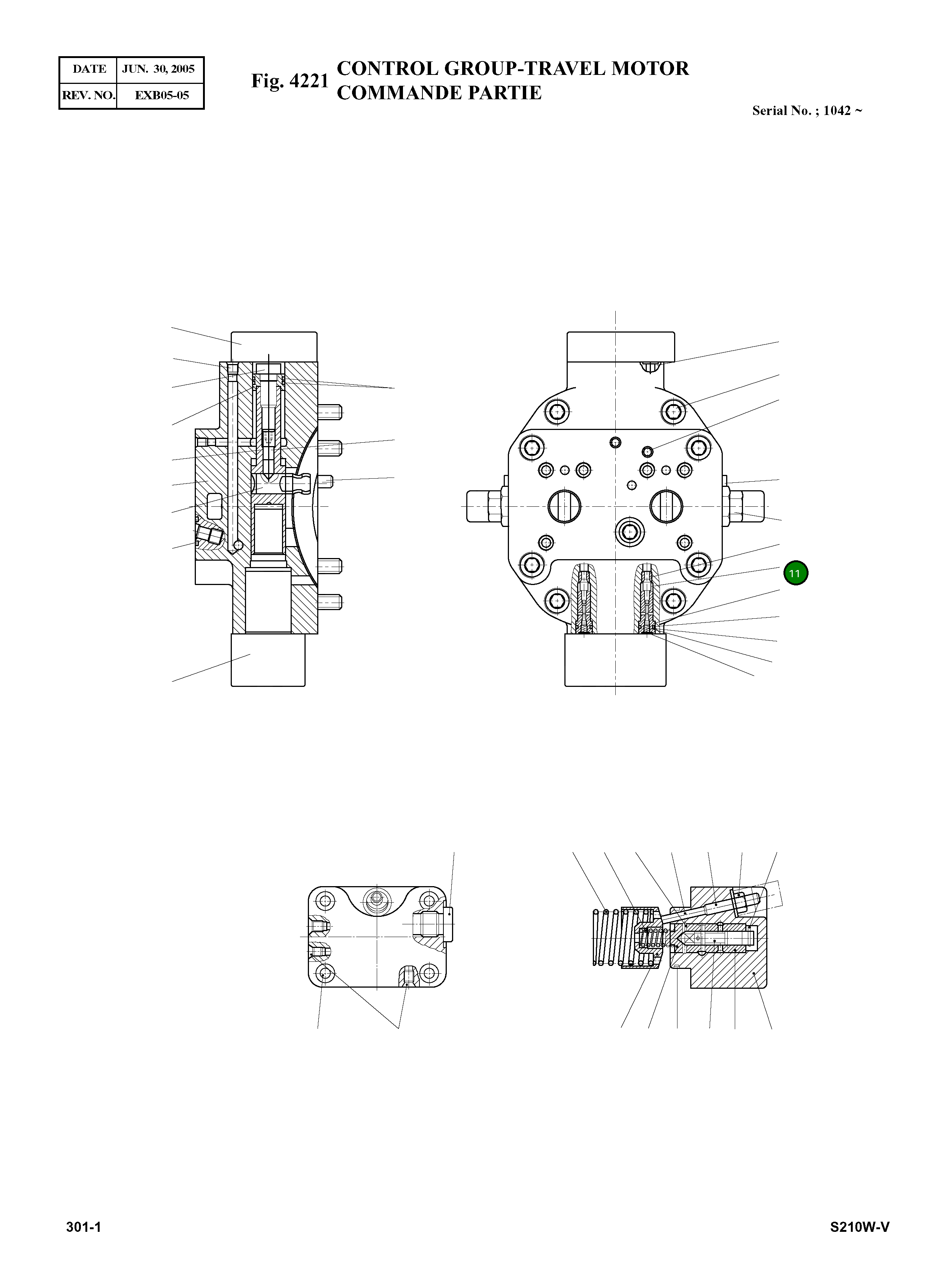 Болт 09426662 Komatsu