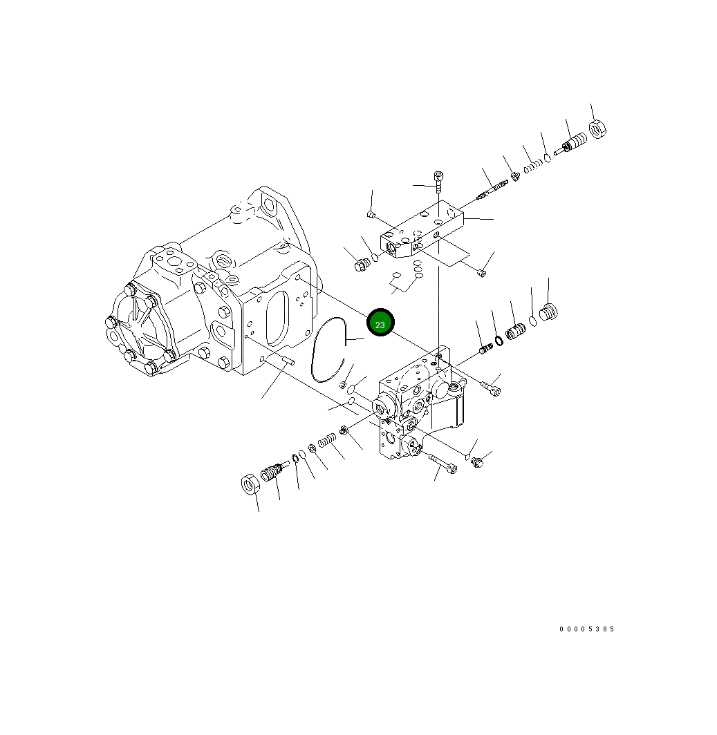 Кольцо уплотнительное (O-Ring) 07000-B2010 Komatsu