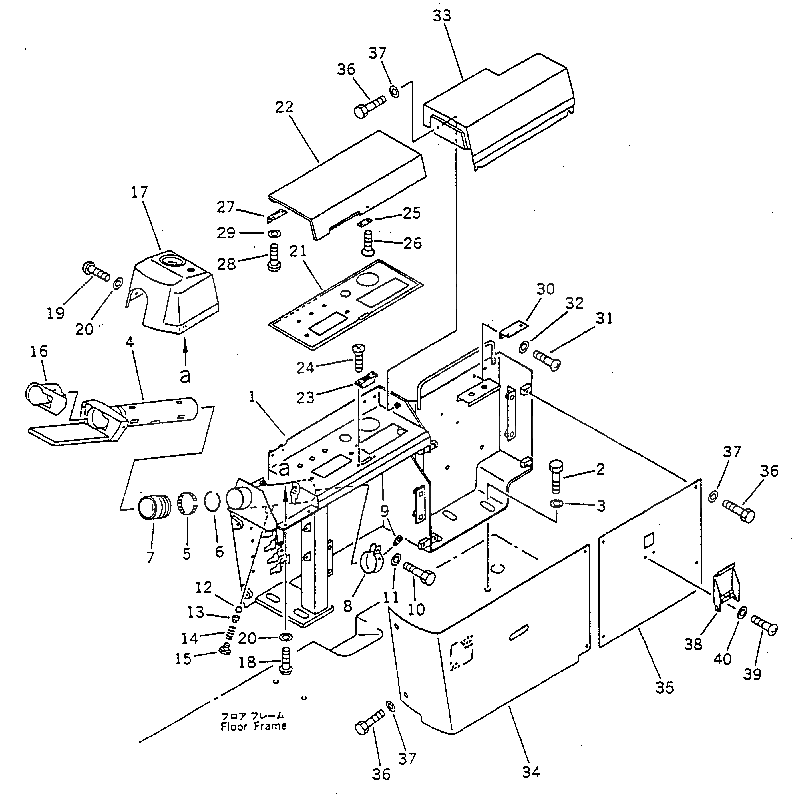 Крышка 203-54-56551  Komatsu