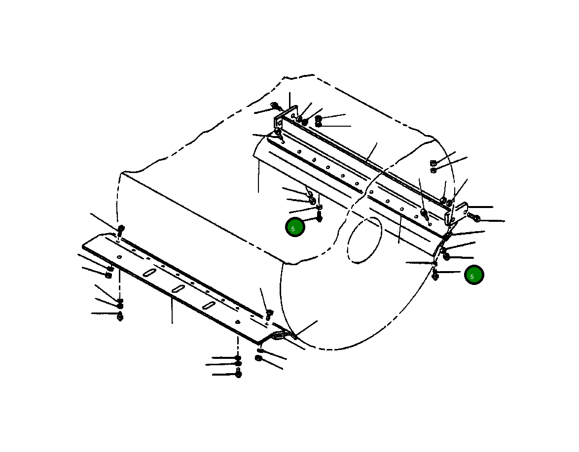 Болт 29 896 Komatsu