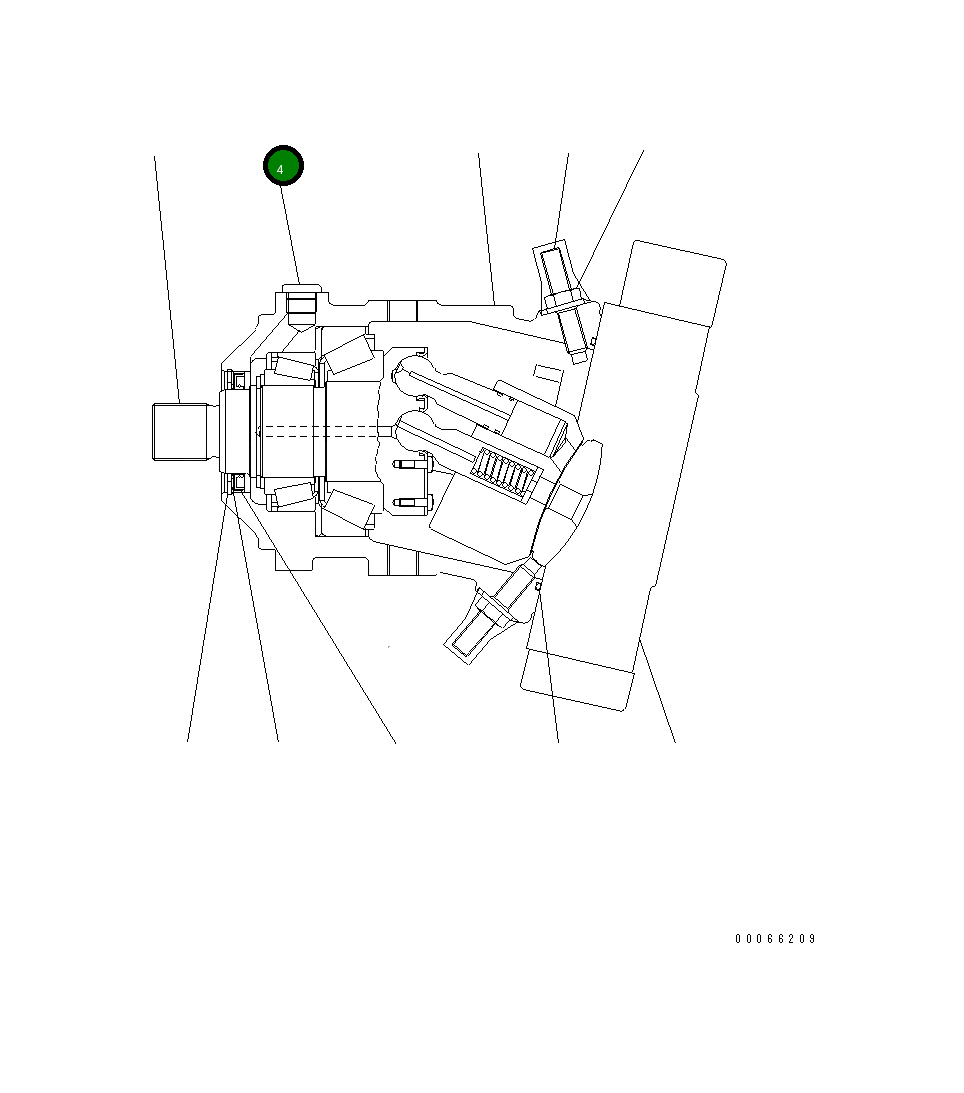 Кольцо уплотнительное (O-Ring) UC1303026124 Komatsu