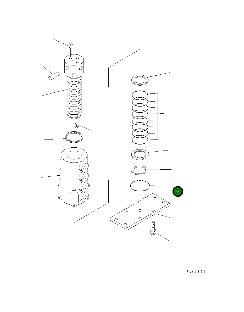 Кольцо уплотнительное (O-Ring) 703-04-98120  Komatsu