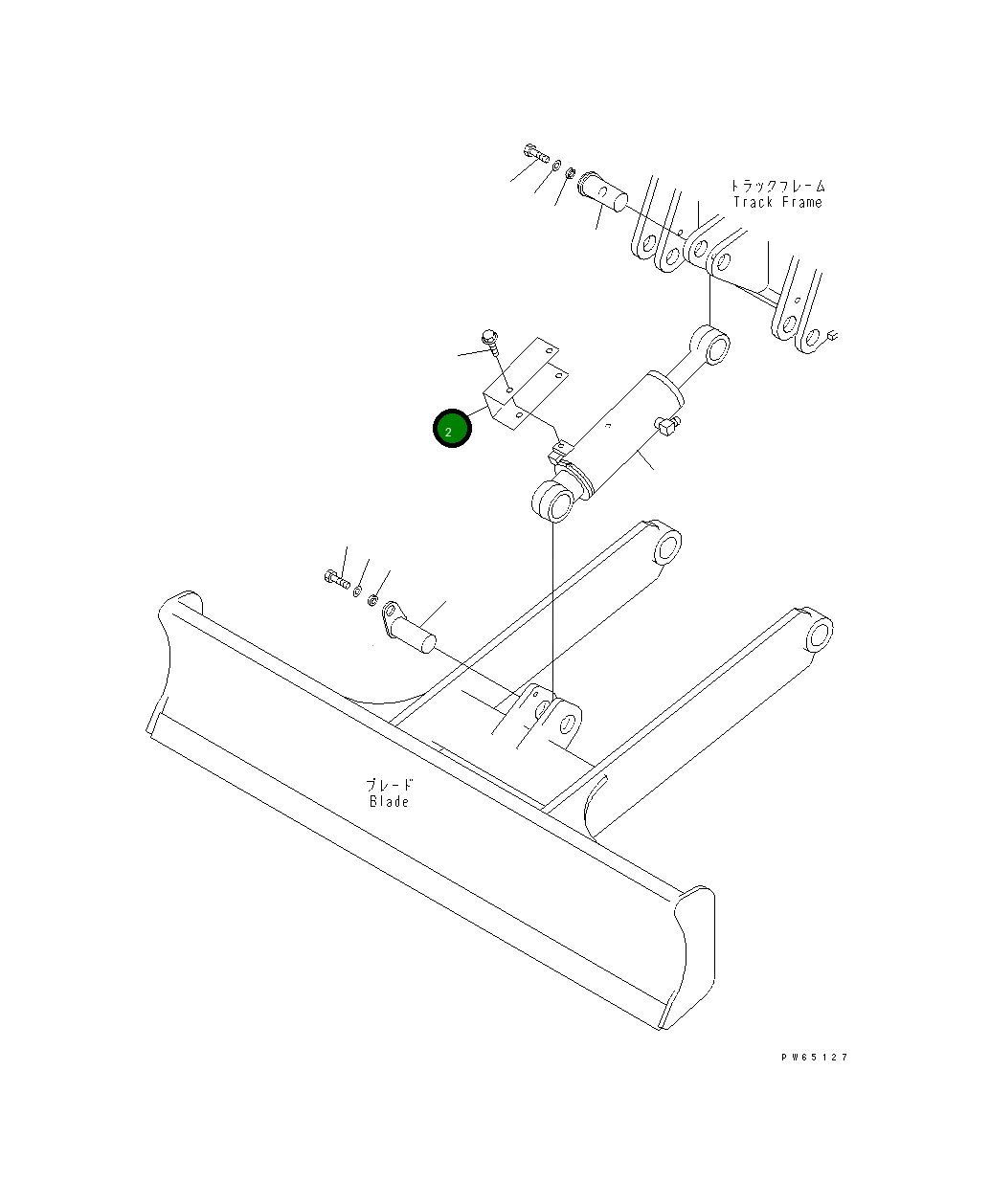 Крышка 22J-71-15211 Komatsu