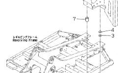 Пластина 208-46-67430 Komatsu