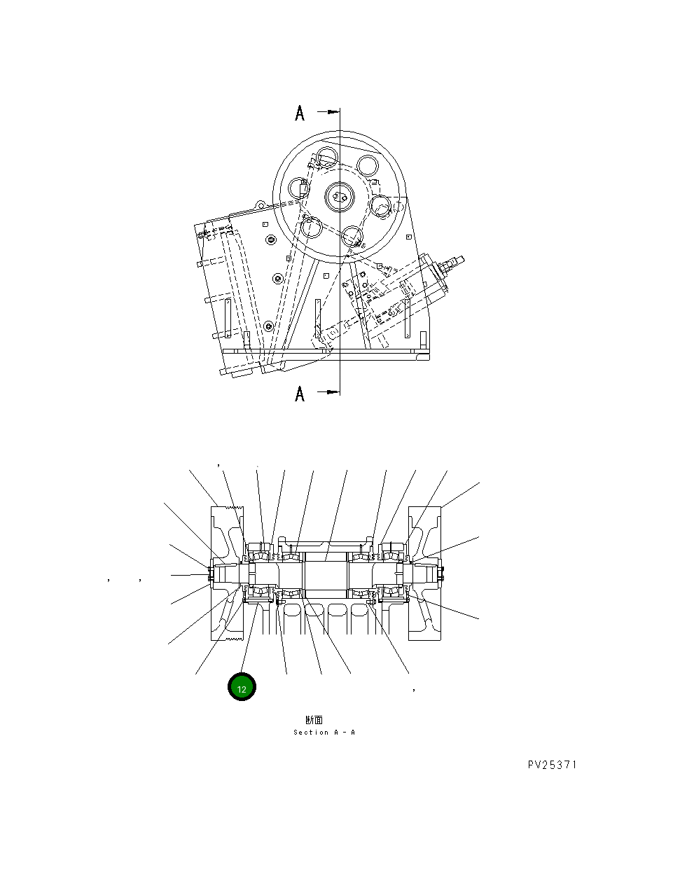 Болт 8221-70-7430 Komatsu