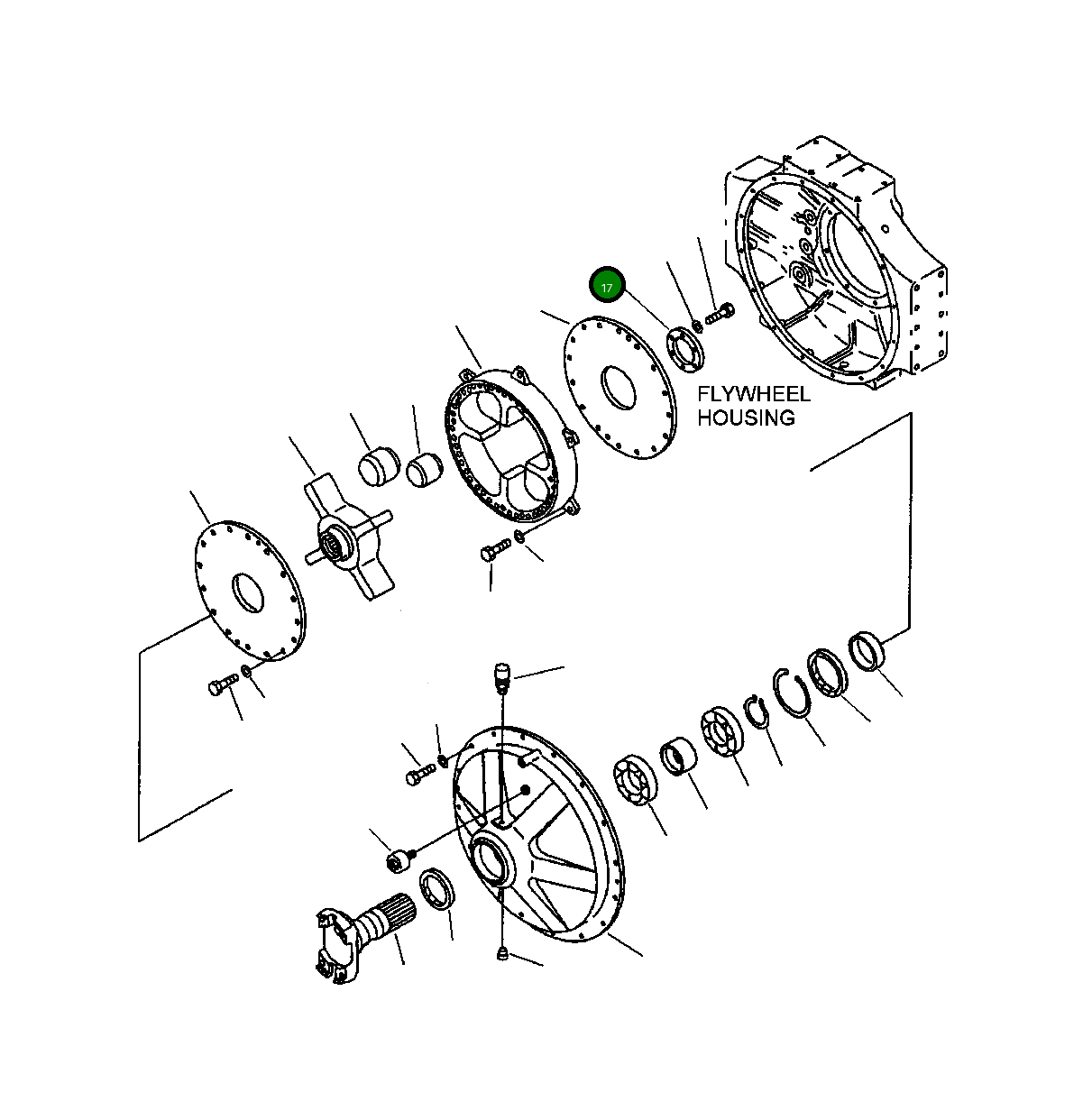 Крышка 428-12-11240 Komatsu