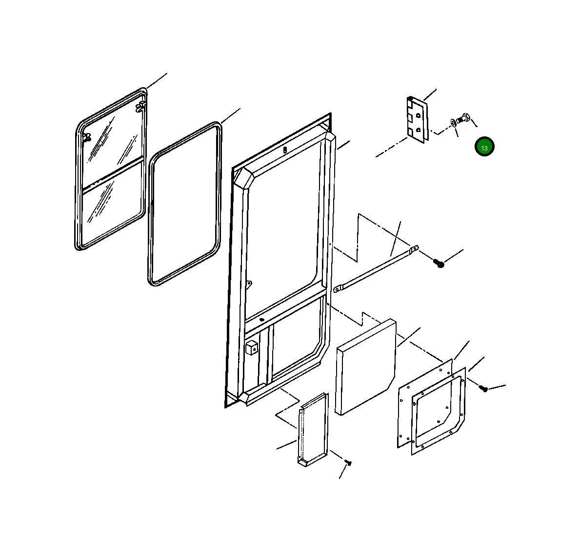 Болт 423-926-A280  Komatsu