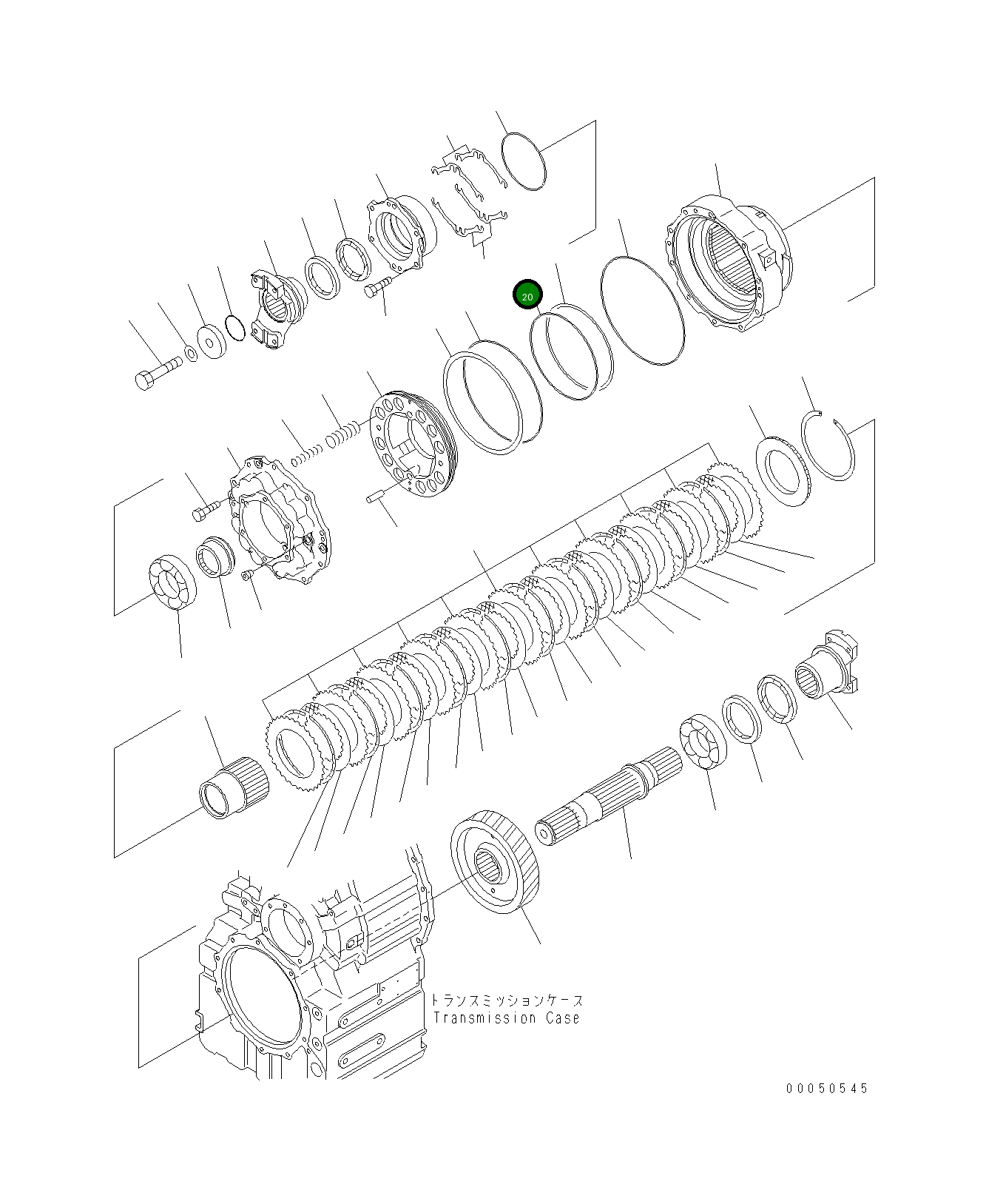 Кольцо уплотнительное (O-Ring) 07000-A6240  Komatsu