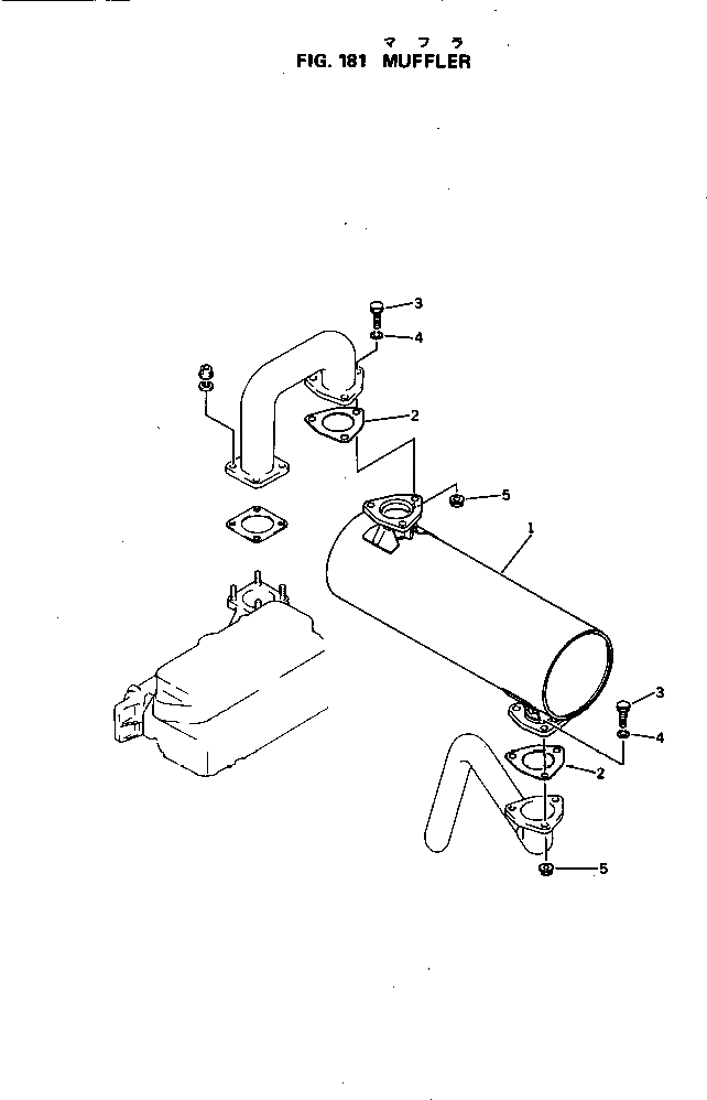 Болт YM26116-100352  Komatsu