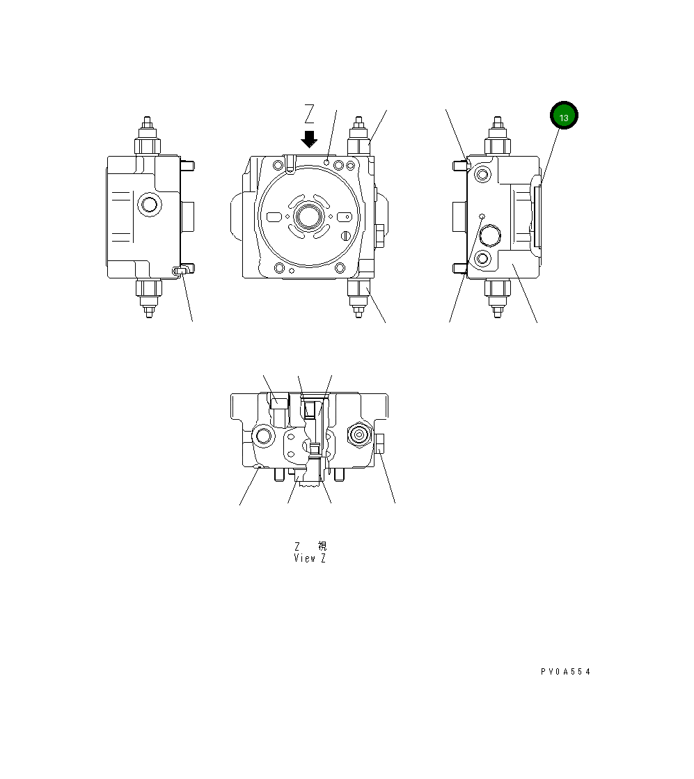 Кольцо уплотнительное (O-Ring) UC1301037003 Komatsu