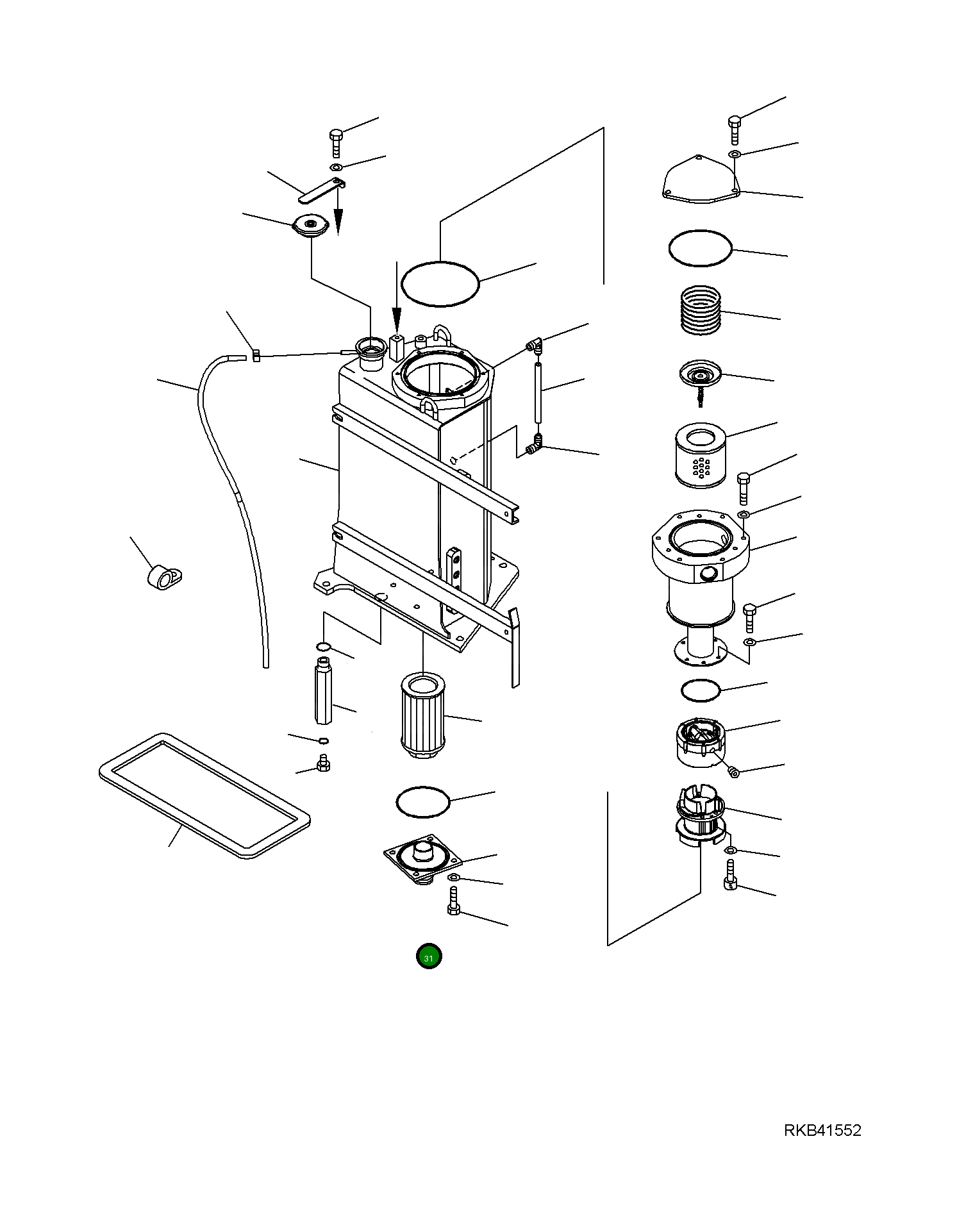 Кольцо уплотнительное (O-Ring) 37B-09-88012 Komatsu