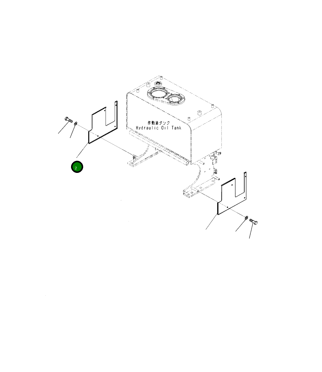 Крышка 421-54-51920 Komatsu
