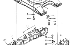 Проставка 21N-30-11170 Komatsu
