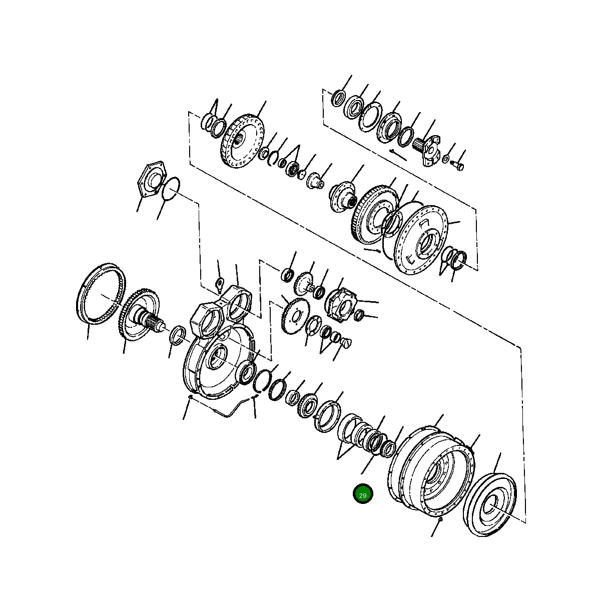 Кольцо уплотнительное (O-Ring) 1110 859 C1 Komatsu