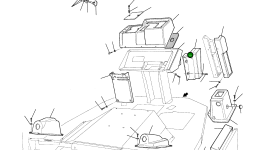 Крышка 360705660 Komatsu