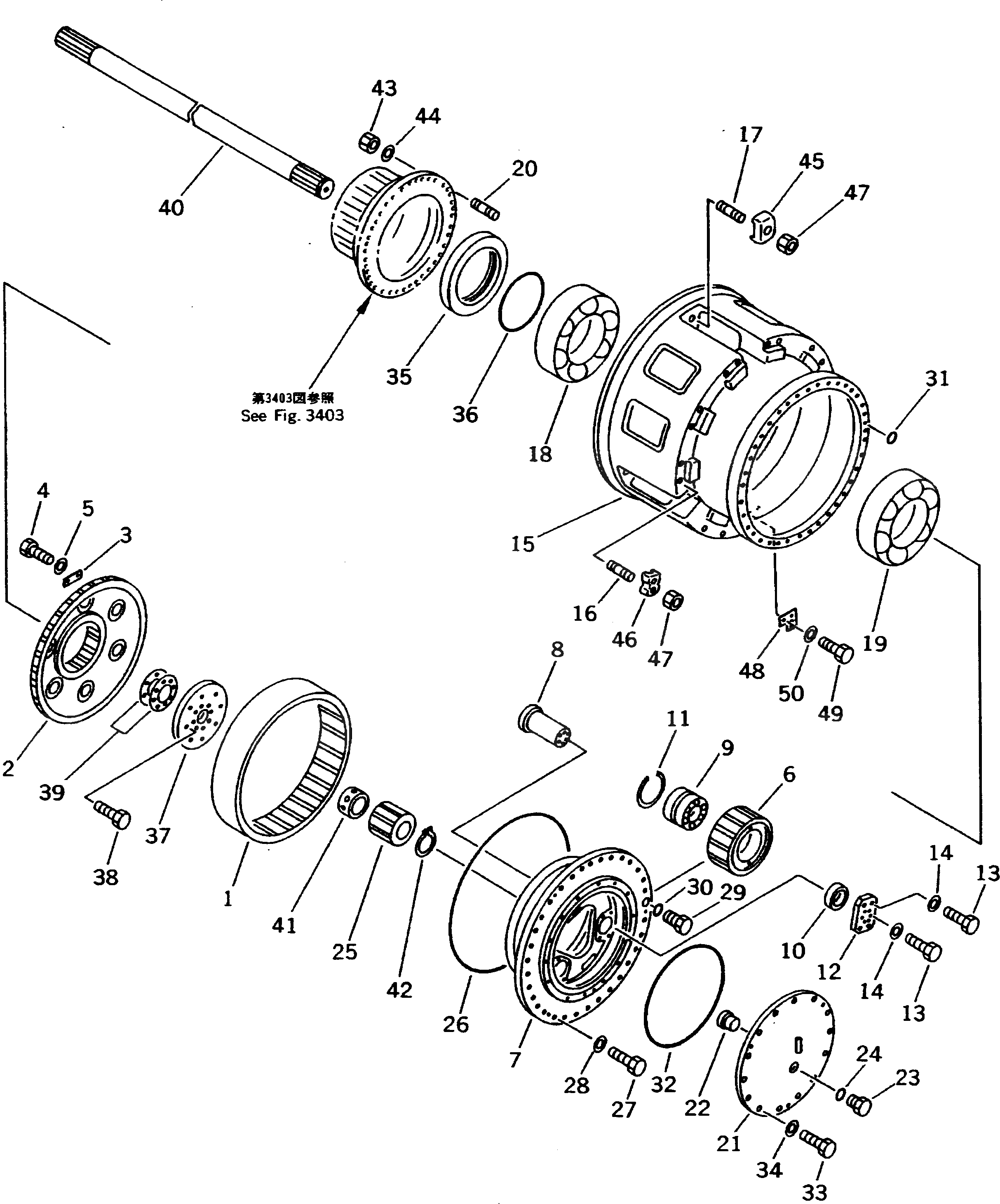 Кольцо 561-22-62810 Komatsu