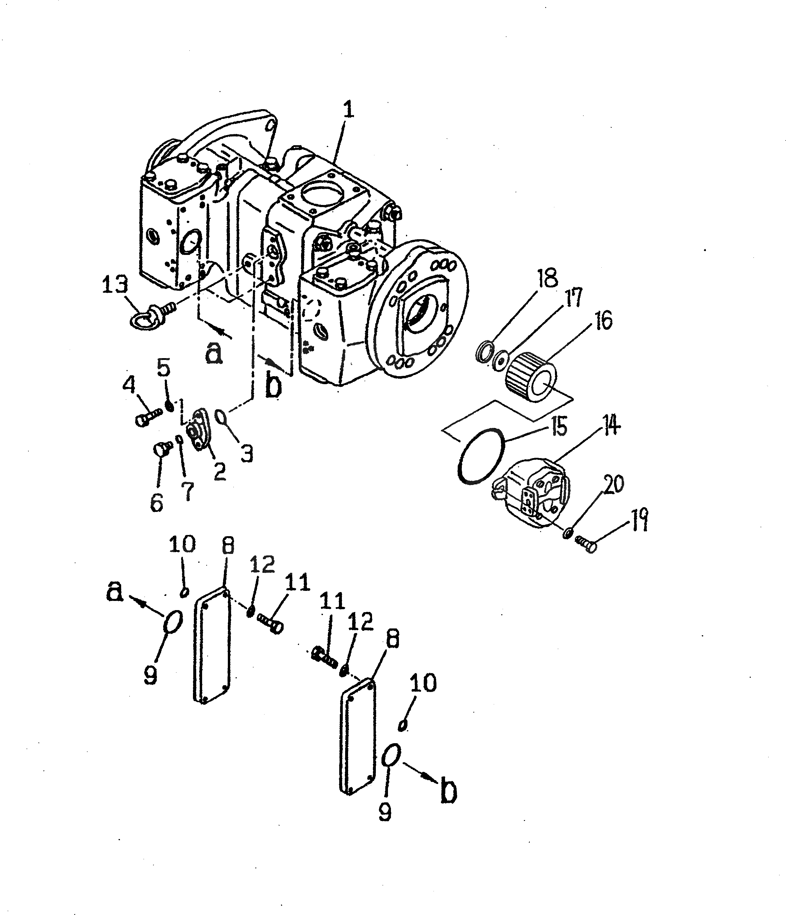 Кольцо 708-45-12830  Komatsu