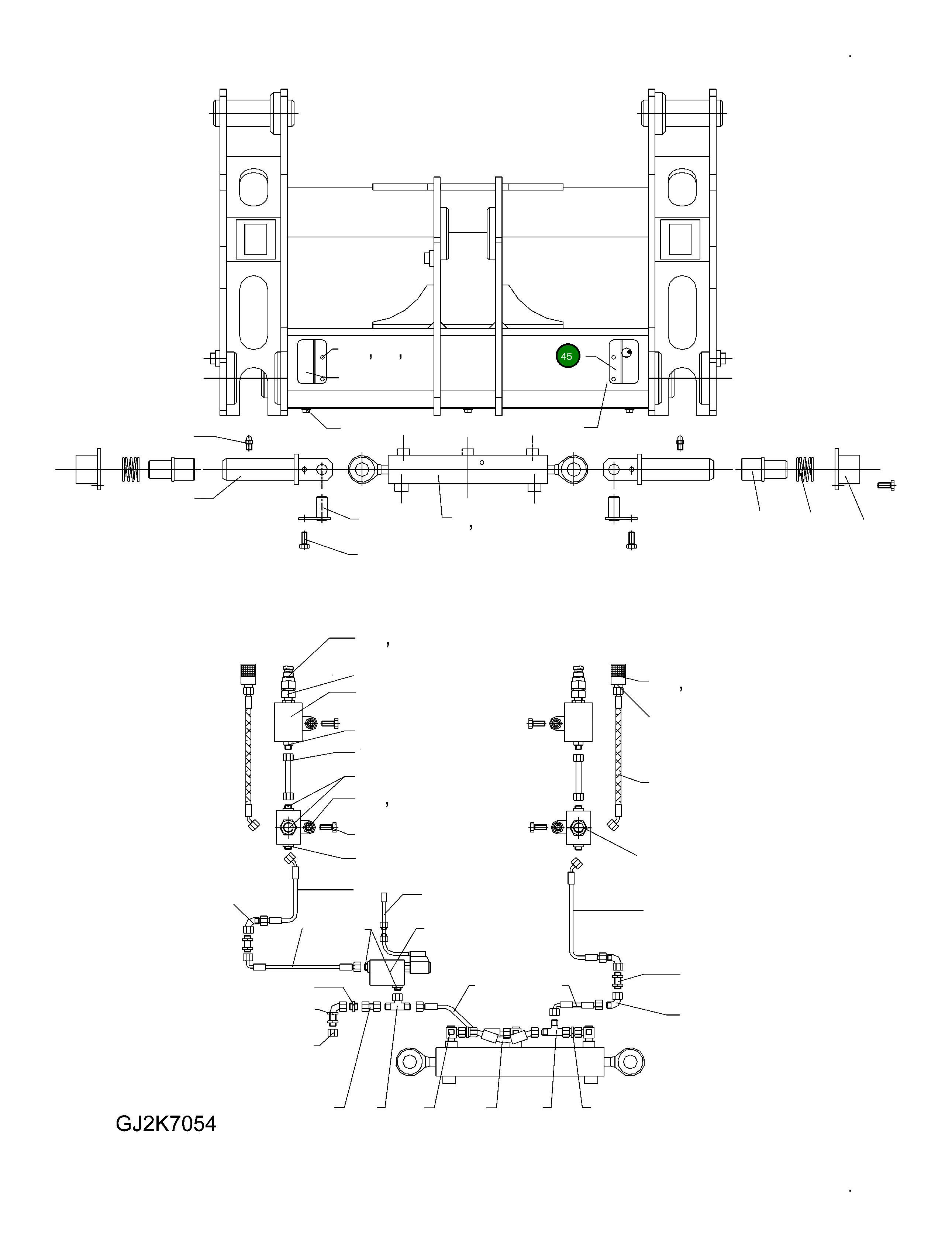 Крышка 417-71-H0P58 Komatsu