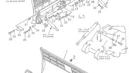 Крышка 41L-70-15350  Komatsu