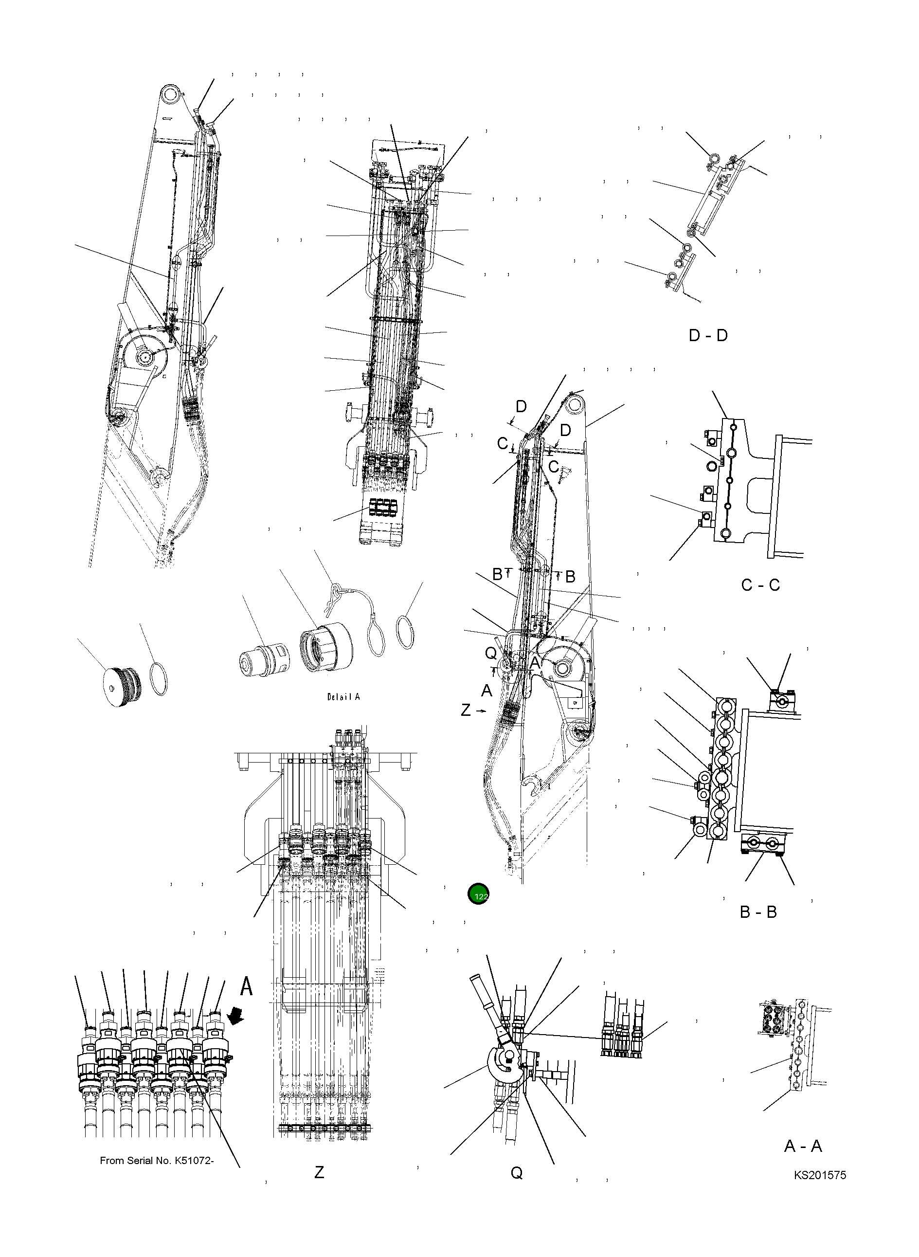 Кольцо уплотнительное (O-Ring) 207-62-KE760 Komatsu