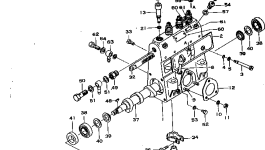 Гайка DK31201-010 Komatsu