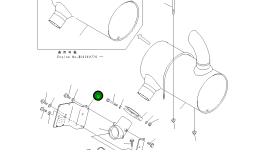 Крышка 6735-81-8350 Komatsu