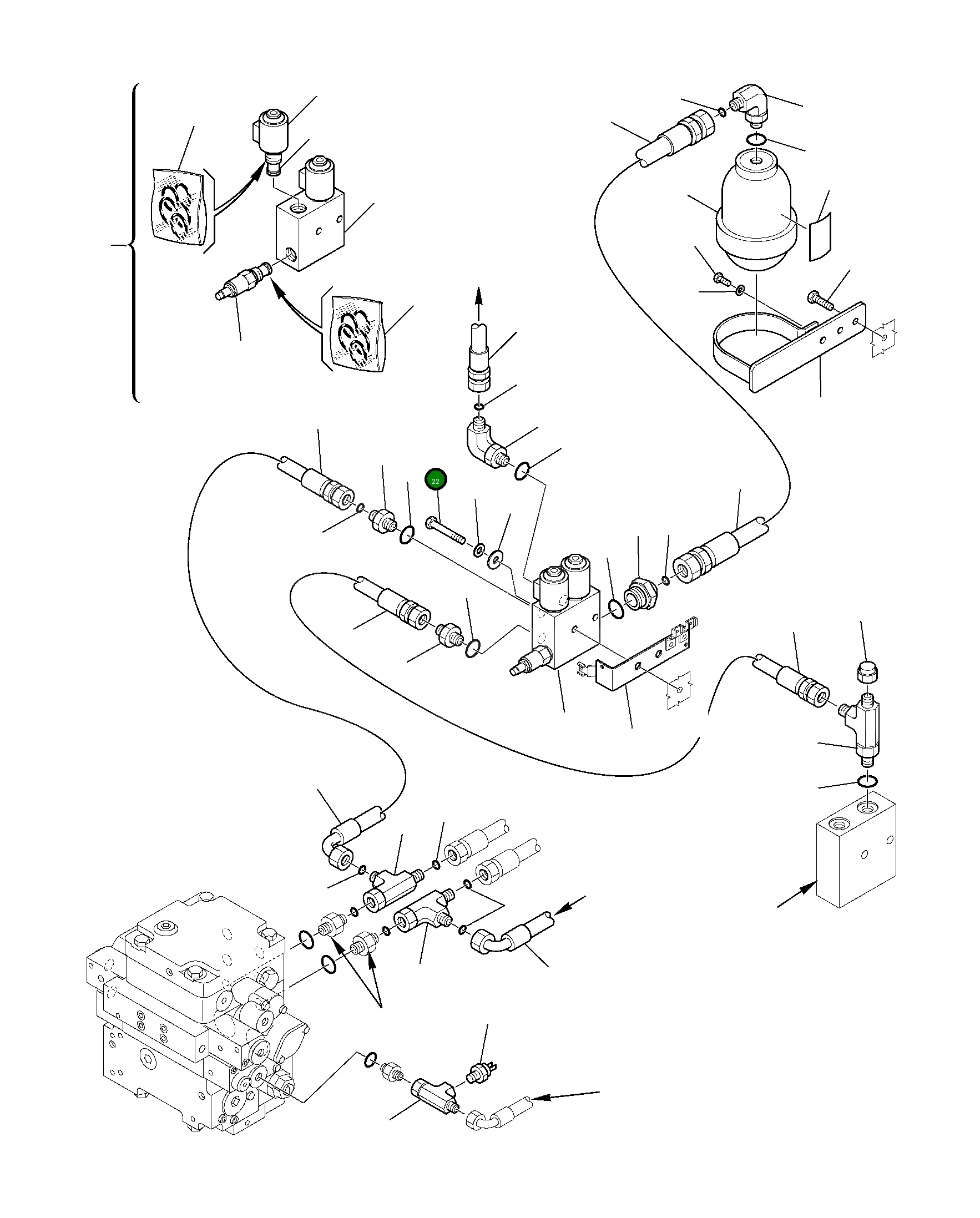 Болт 801015562 Komatsu