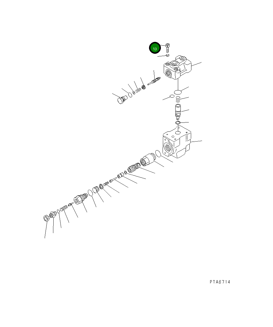 Болт 706-73-40330 Komatsu