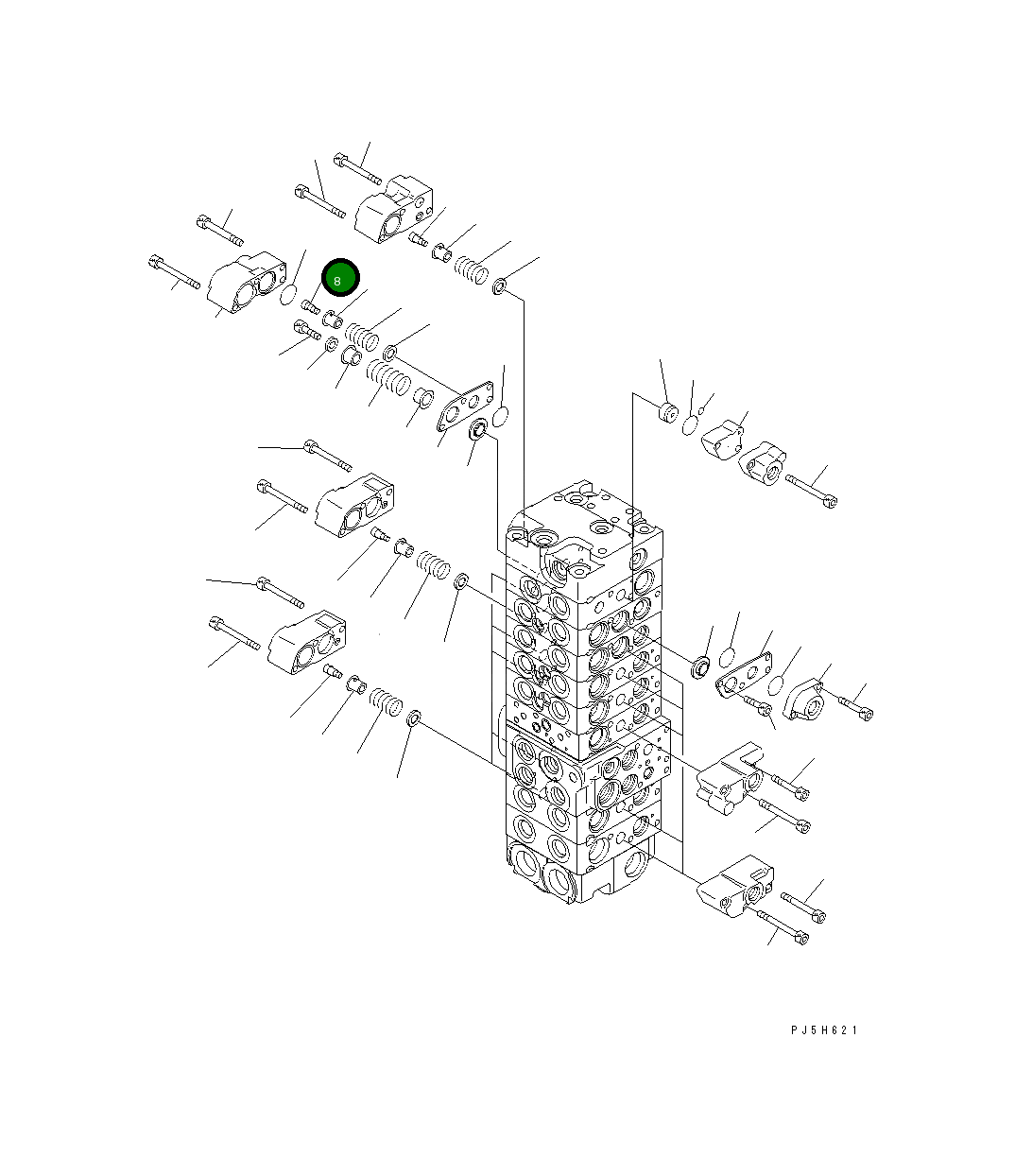 Болт 723-11-13691 Komatsu