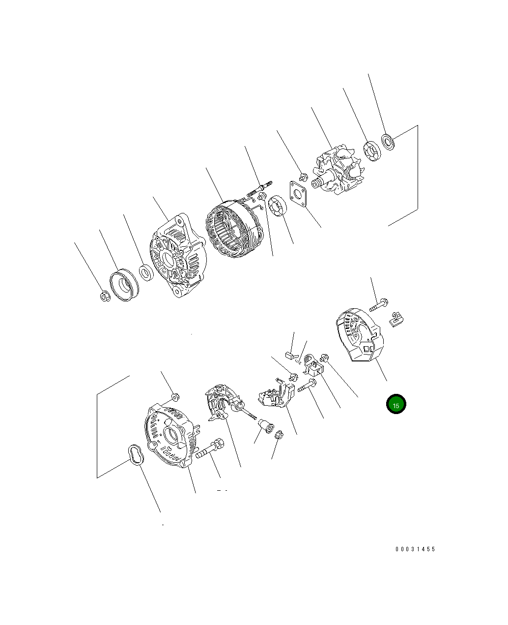 Крышка 460-294 Komatsu