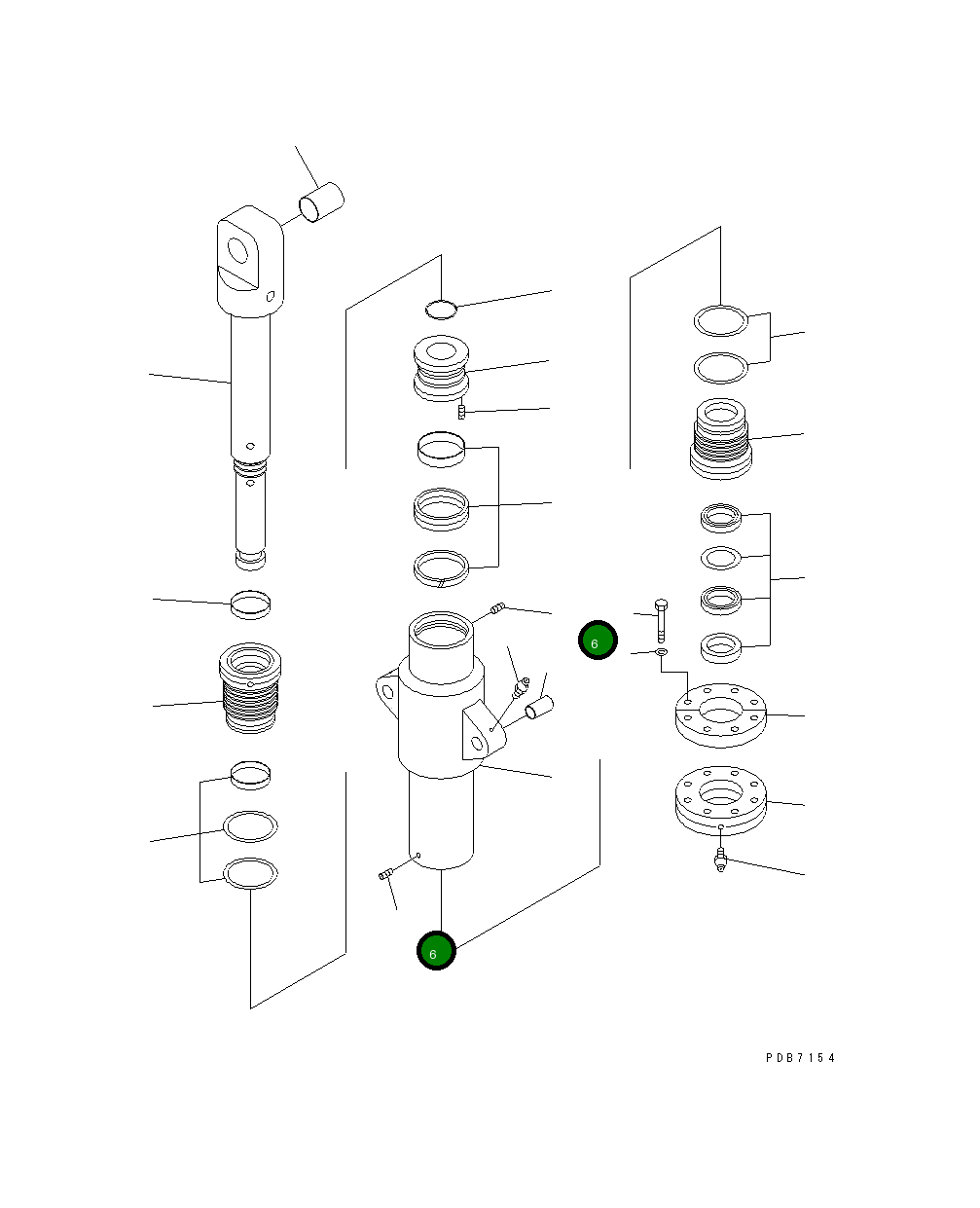 Болт ARK100CSS-12 Komatsu