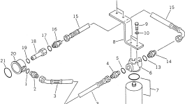 Кольцо уплотнительное (O-Ring) BW051862  Komatsu