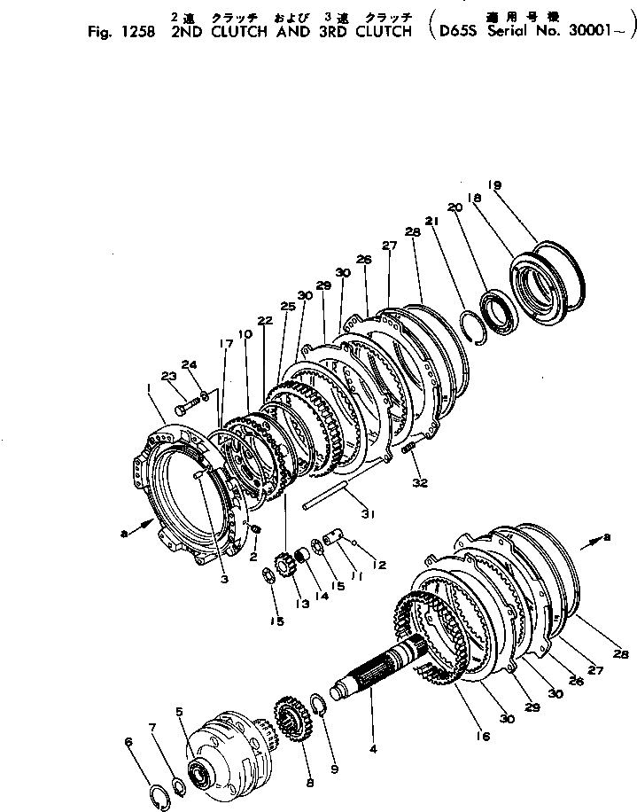 Кольцо 154-15-12670 Komatsu