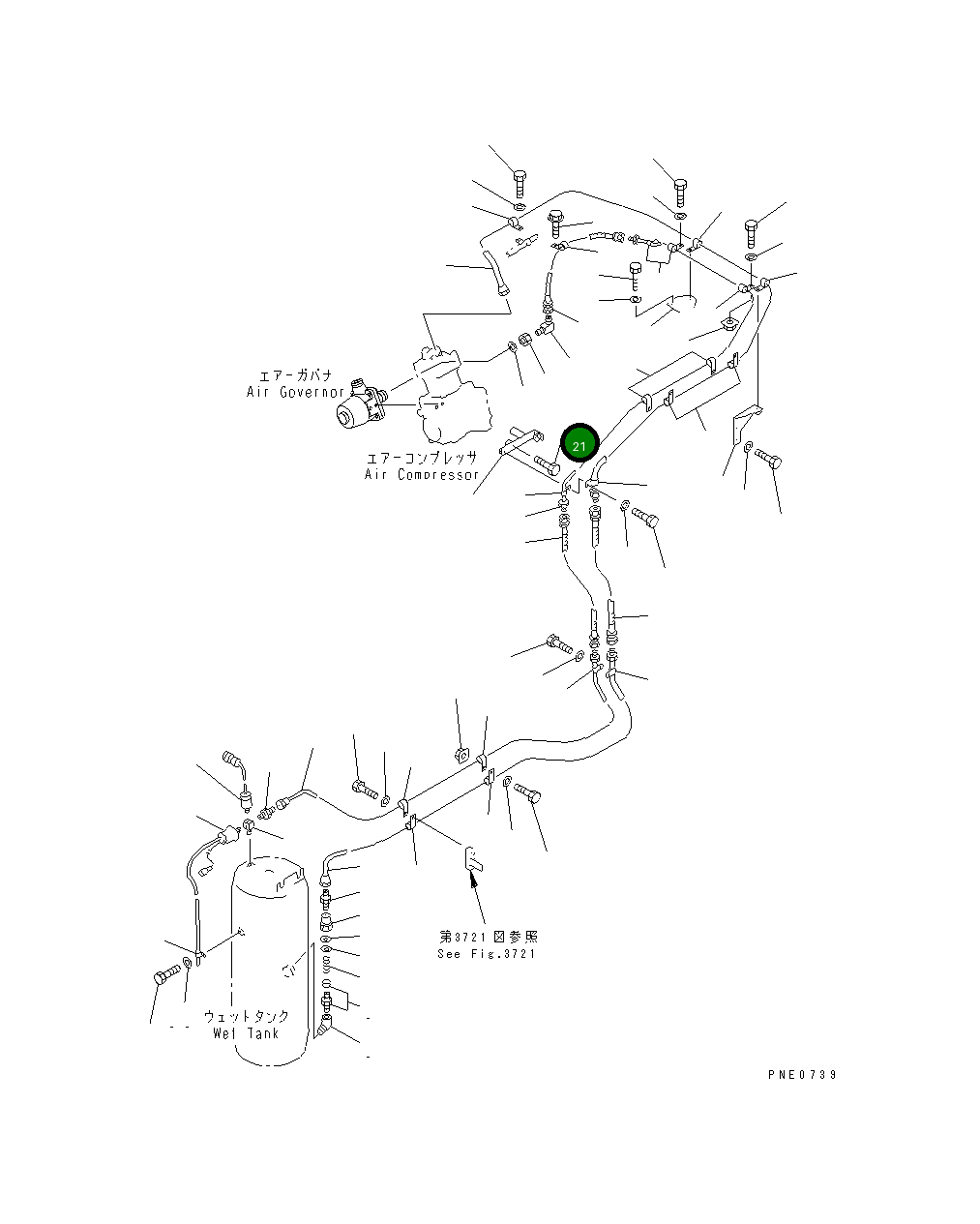 Болт 01011-61050 Komatsu
