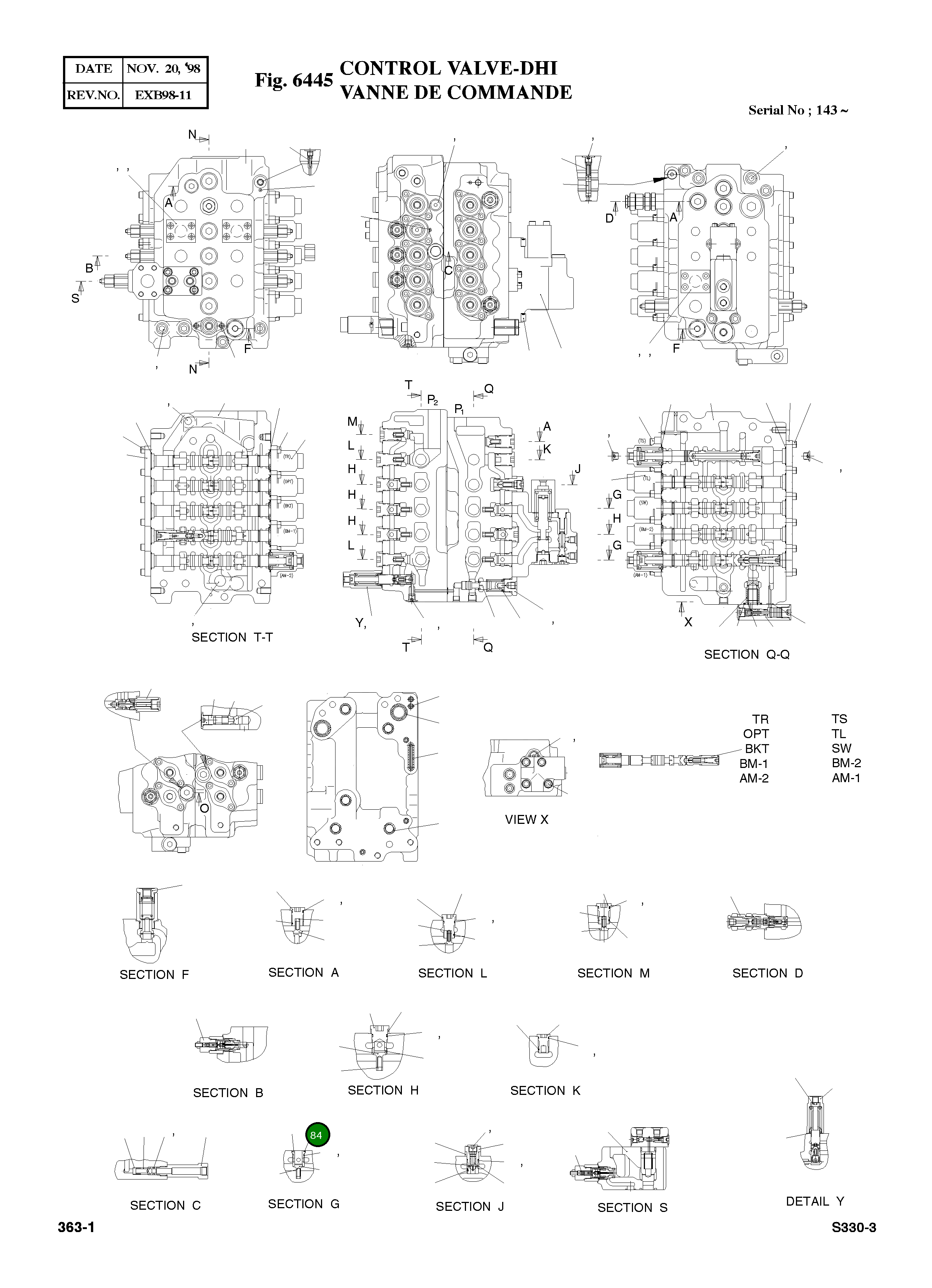 Кольцо уплотнительное (O-Ring) 2180-1217D103 Komatsu