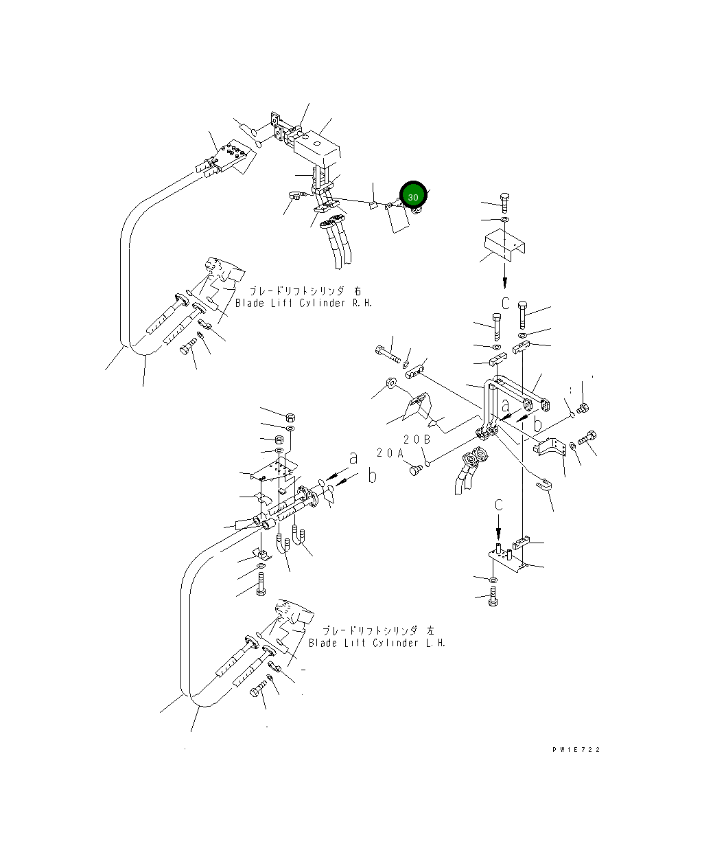 Крышка 19M-61-14591  Komatsu