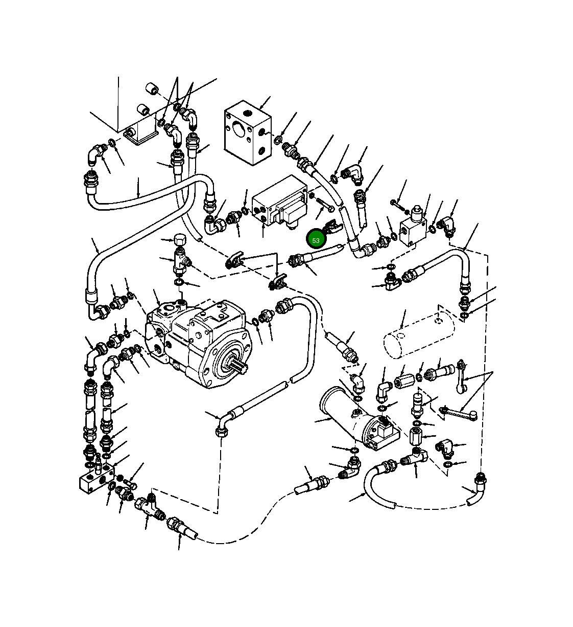 Болт 72 686 Komatsu