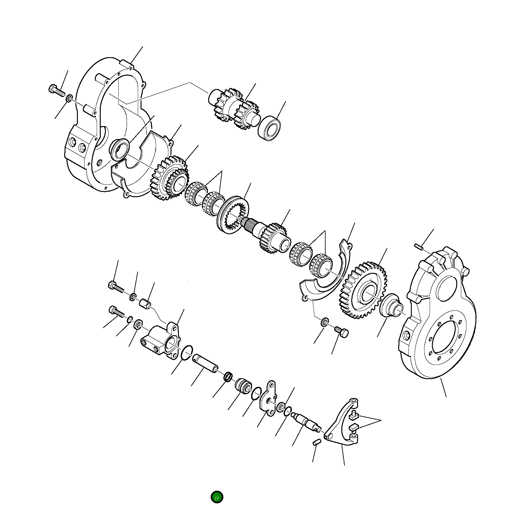 Кольцо уплотнительное (O-Ring) 226-22-11160  Komatsu
