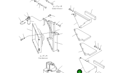 Крышка 208-979-K190 Komatsu