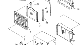 Кронштейн ND016618-0910 Komatsu