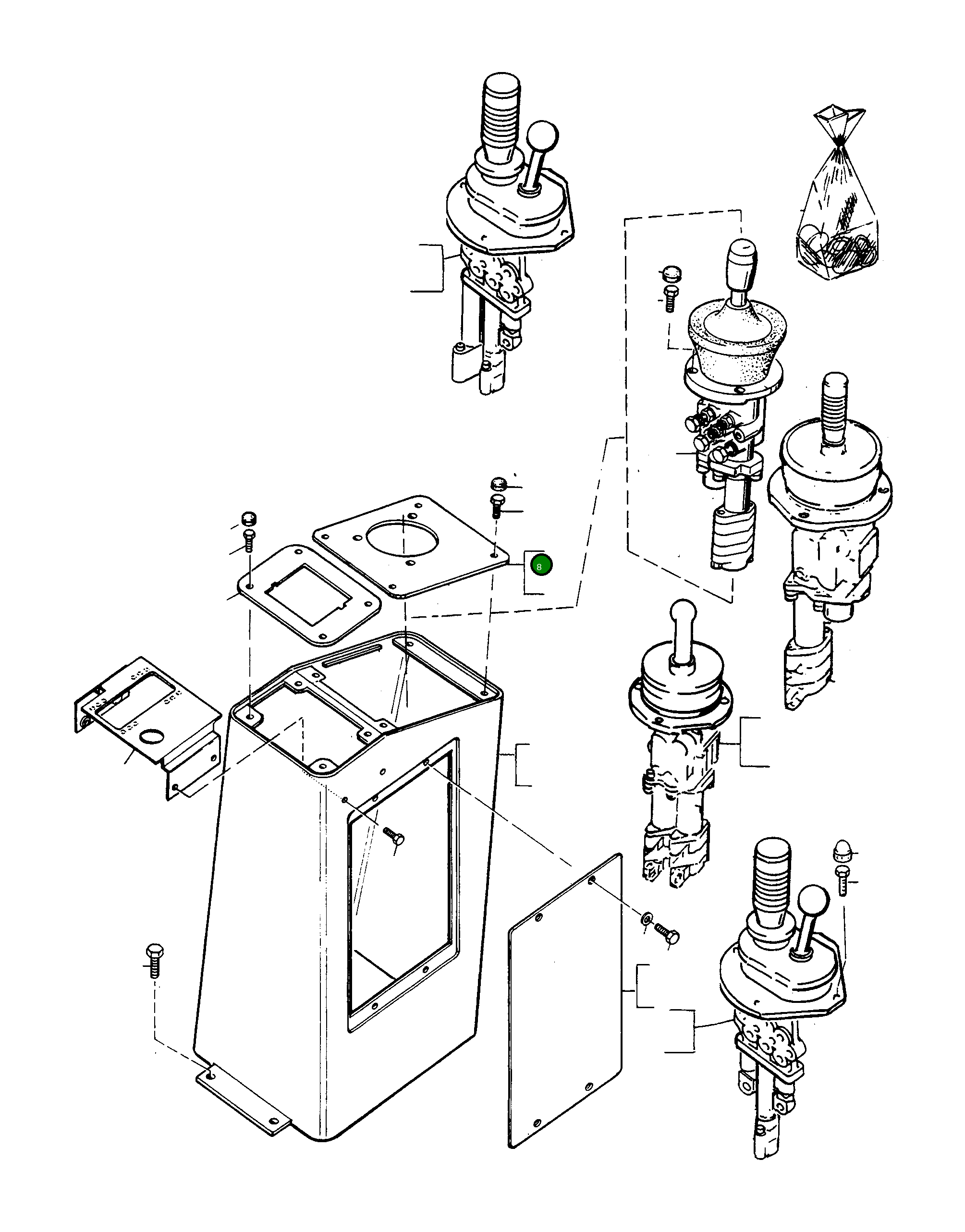 Крышка 4200440M1  Komatsu