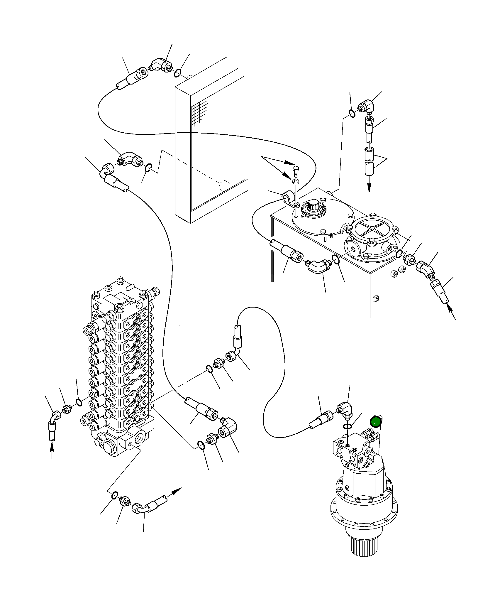 Кольцо уплотнительное (O-Ring) 21D-09-69760  Komatsu