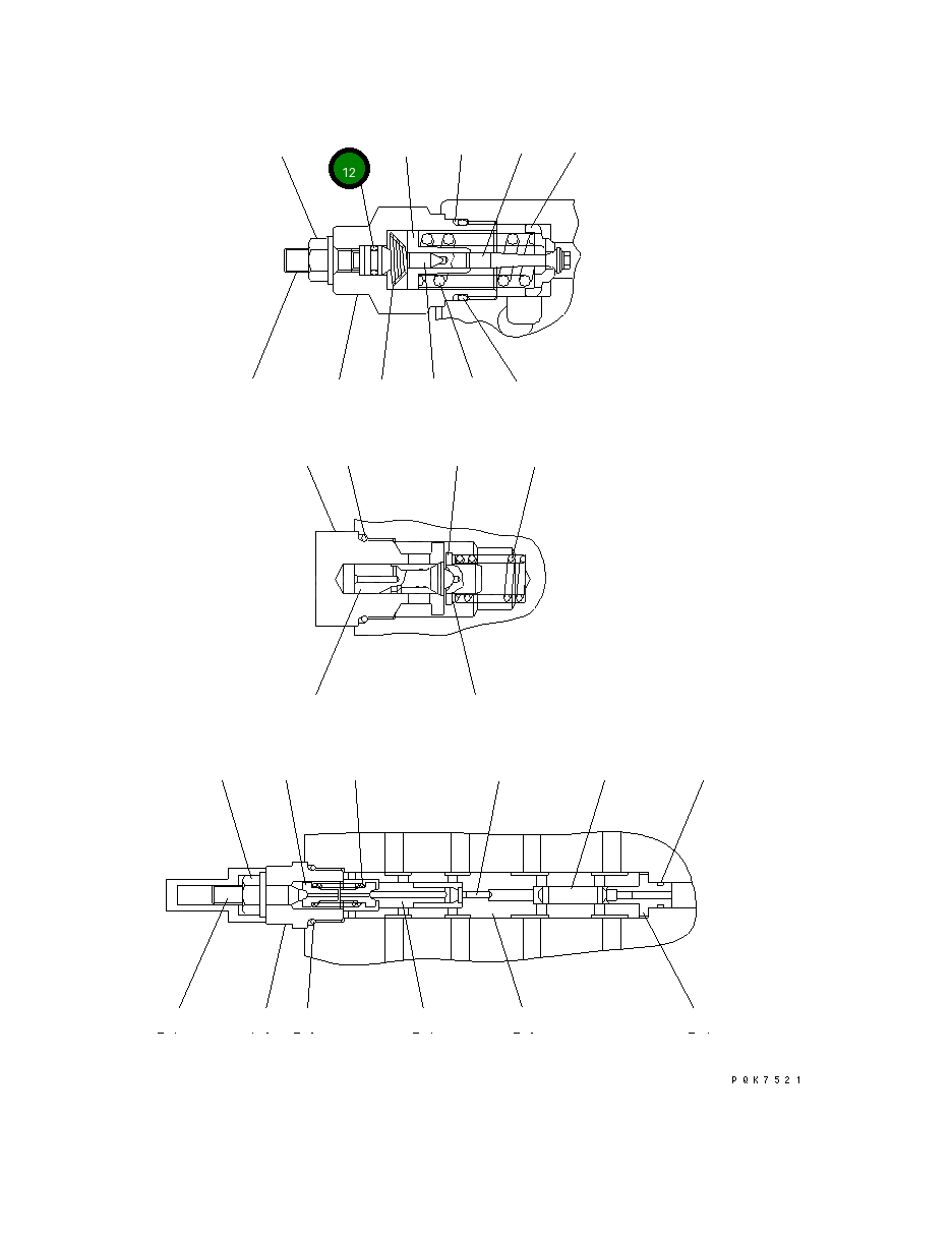 Кольцо уплотнительное (O-Ring) UC1300022009 Komatsu