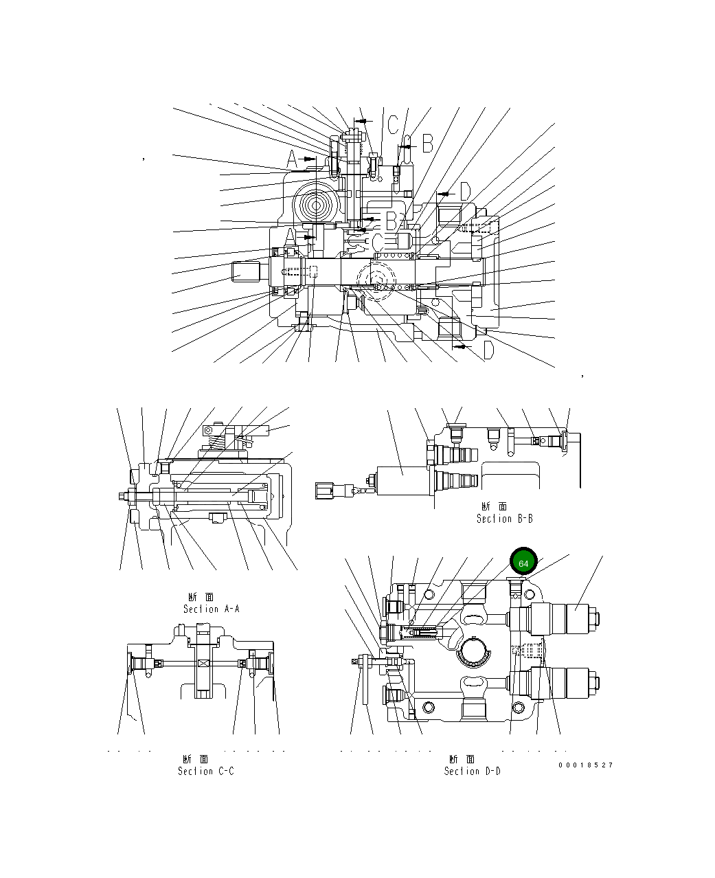 Кольцо 266-81-91240 Komatsu