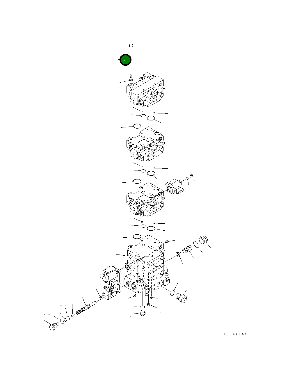 Болт 723-63-32620  Komatsu