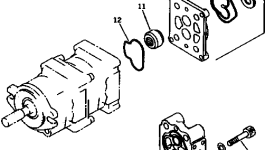 Крышка 705-41-80110  Komatsu