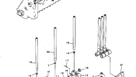 Вал 6610-41-2140 Komatsu