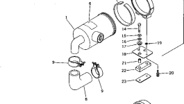Крышка KT15521-1116-1 Komatsu