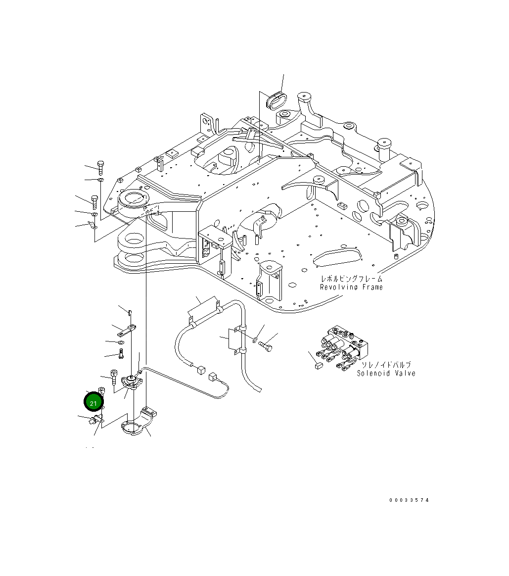Болт 01252-71016 Komatsu