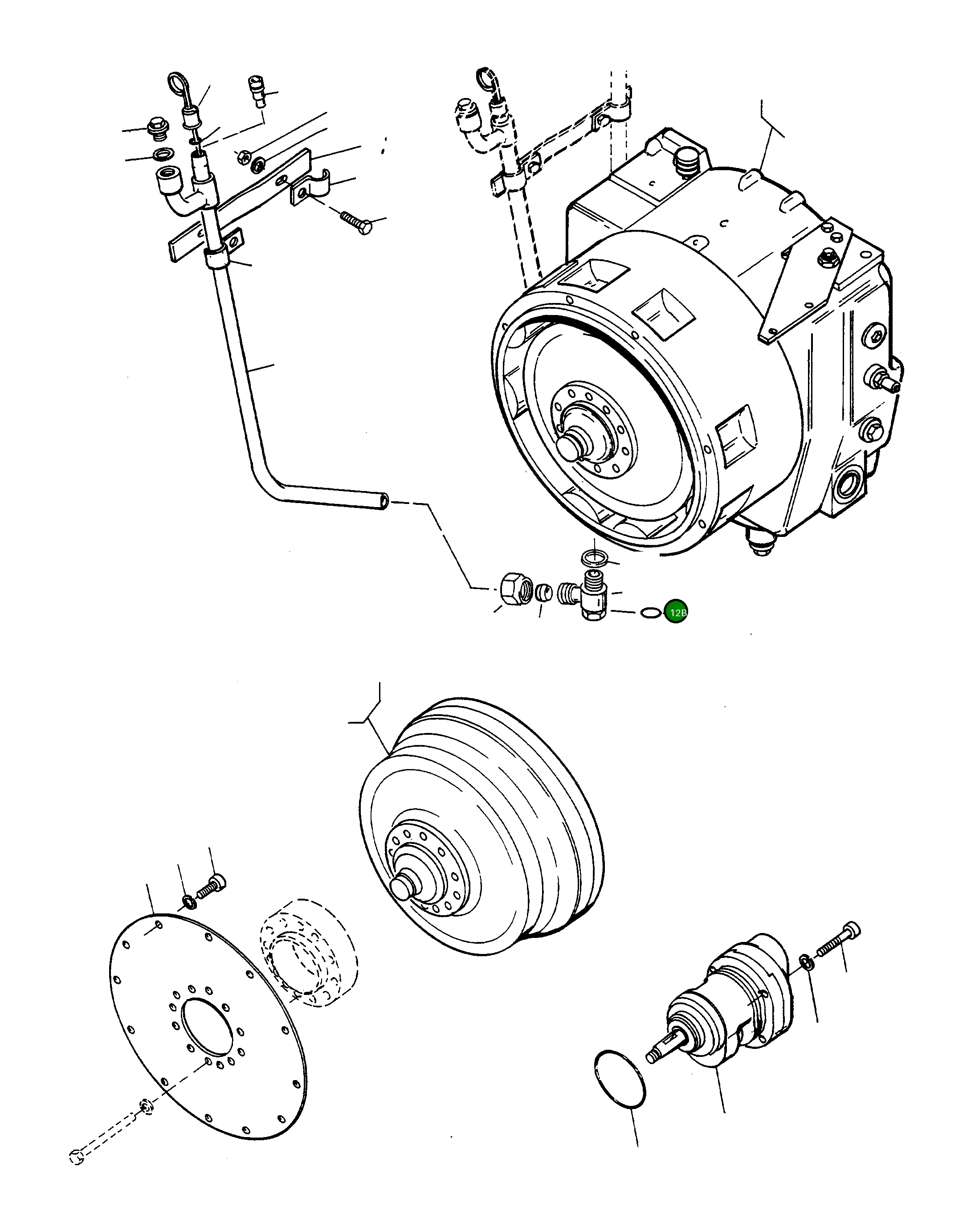 Кольцо уплотнительное (O-Ring) 1605378M1 Komatsu